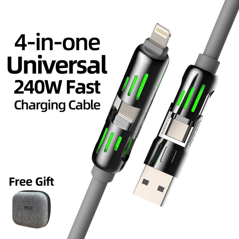 4-in-1 USB Charging Cable(+Free Storage Bag)