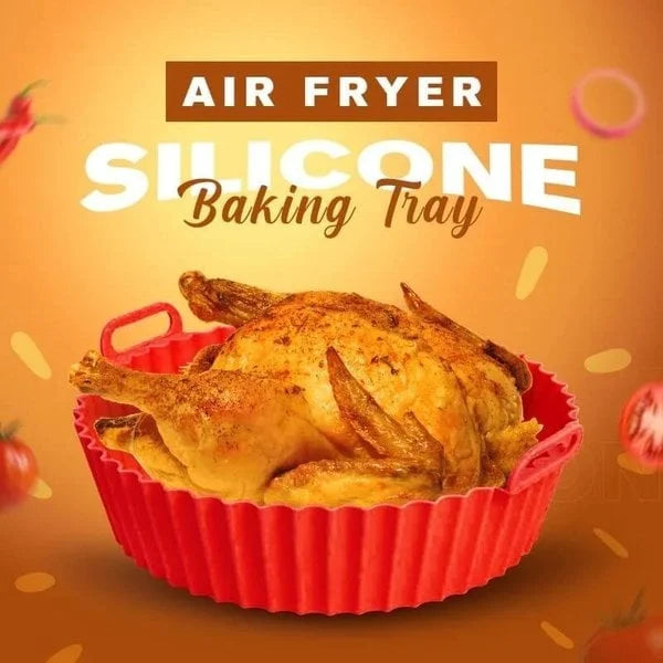 🔥 Last day 49% OFF-Air Fryer Silicone Baking Tray（Buy 2 Get 1 Free Now）