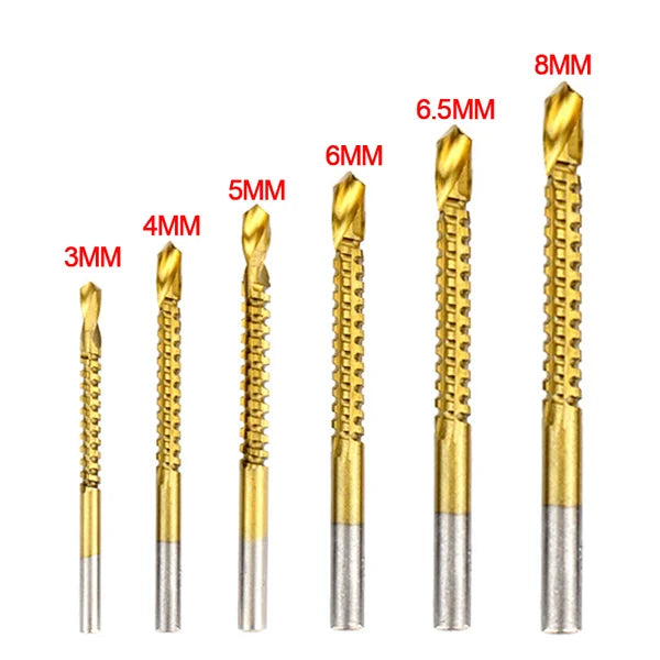 (🔥HOT SALE-48% OFF) -Twist Drill Bit Set Power Tool Accessories(6 Pcs )