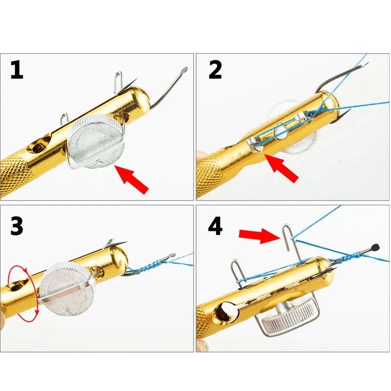 Fishing Line Knotter Hook Needle